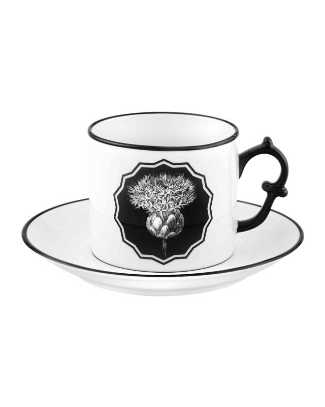 Herbariae Teacups & Saucers, Set of 2